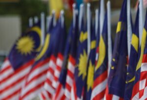 Kota Kinabalu Malaysia National flag 01