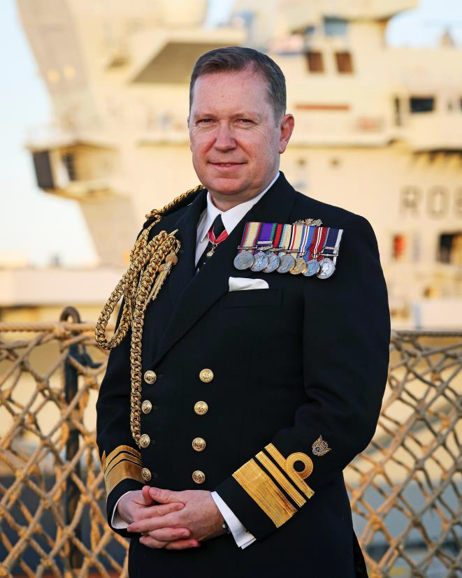 Vice Admiral Martin Connell CBE